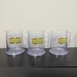 Set of 3 Butter beer mugs from Universal Studios